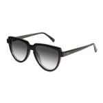 58BK-1 Aviator shape sunglass for urban-chic look