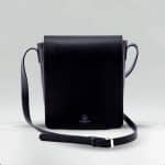 Asther-Black-1 Black Full-grain leather shoulder bag