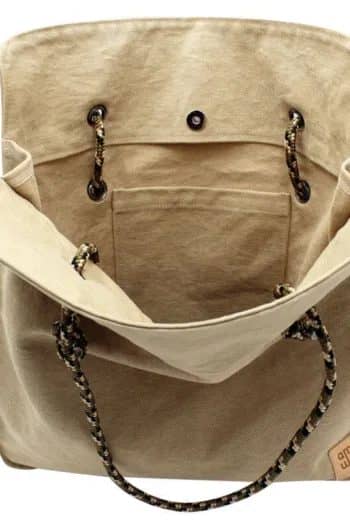 Perfect waterproof canvas bag for travel
