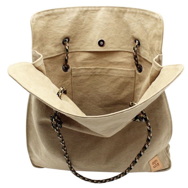 Perfect waterproof canvas bag for travel