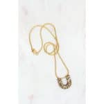 Bella-Craquele-1 Necklace is refined with its snake chain