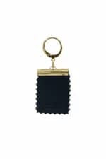 Black Stamp Earring