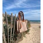 Brown-leather-tote-1 Sun-resistant tote fabric