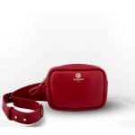Cardinal-Red-1 Red cowhide Belt Bag