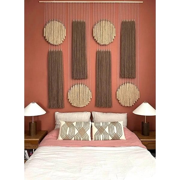 Refined and chic wool decoration