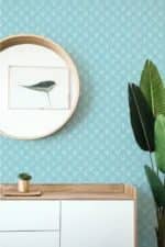 Checkerboard Turquoise
