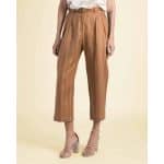 Chloe-ochre-1 High waist and comfortable linen pants