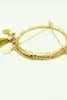 2-turn bracelet from citrine and gold-filled