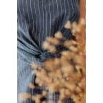 Elodie-navy-1 Linen jumpsuit with adjustable straps