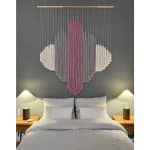 Gatsby-1 Three colors combined for a wool wall decoration