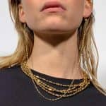 Gold-Chain-Double-1 Gold platted double earring necklace