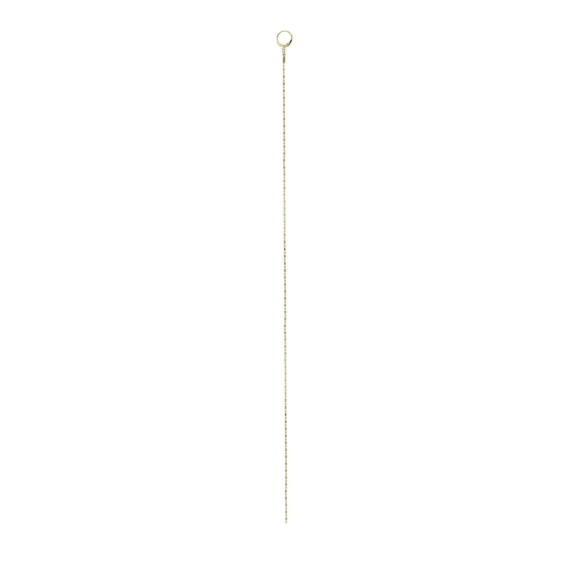 Gold-Long-chain-earings