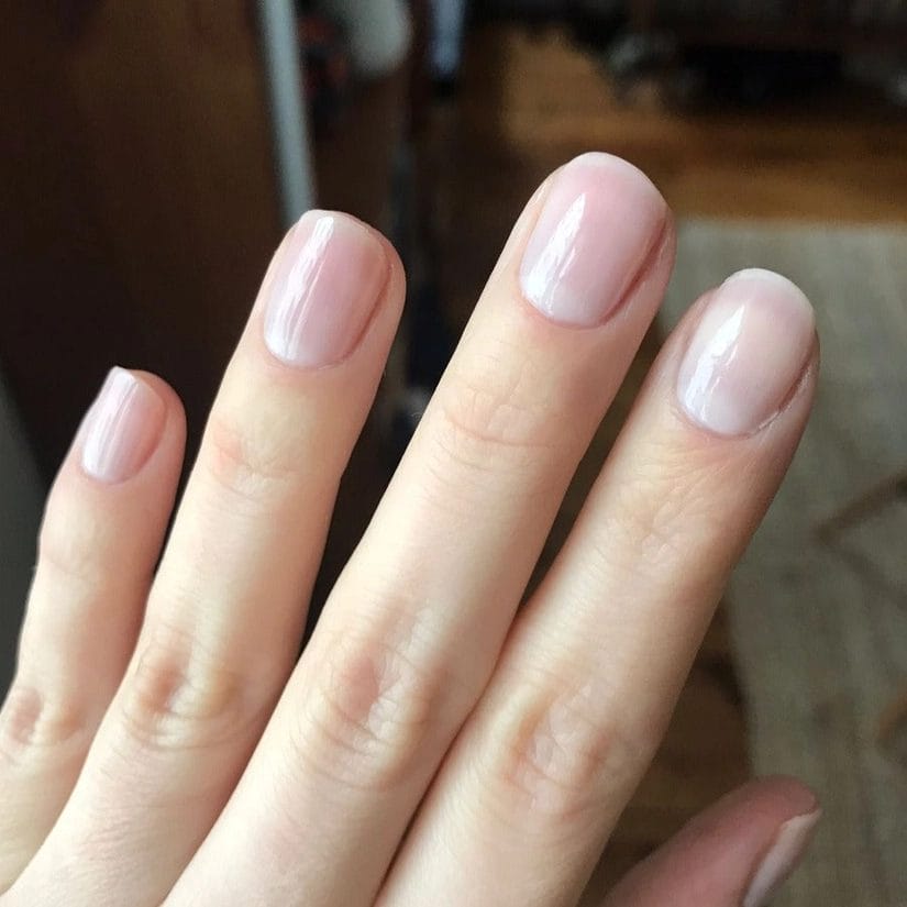 Organic Nude Pink Nail Polish