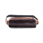 Jaja-beige-1 Red and beige leather computer and diaper bag