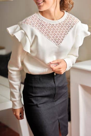 - To wear over a top
