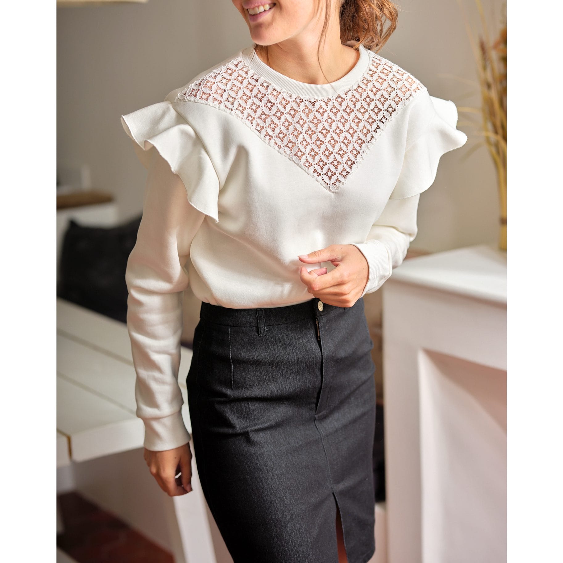 - To wear over a top