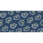 M-Flower-Blue-1 Luxurious Wallpaper with a French Twist