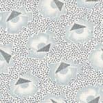 M-Flower-Grey-1 Luxurious Wallpaper with a French Twist