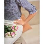 Monica-gingham-blouse-3 - Materials: Cotton