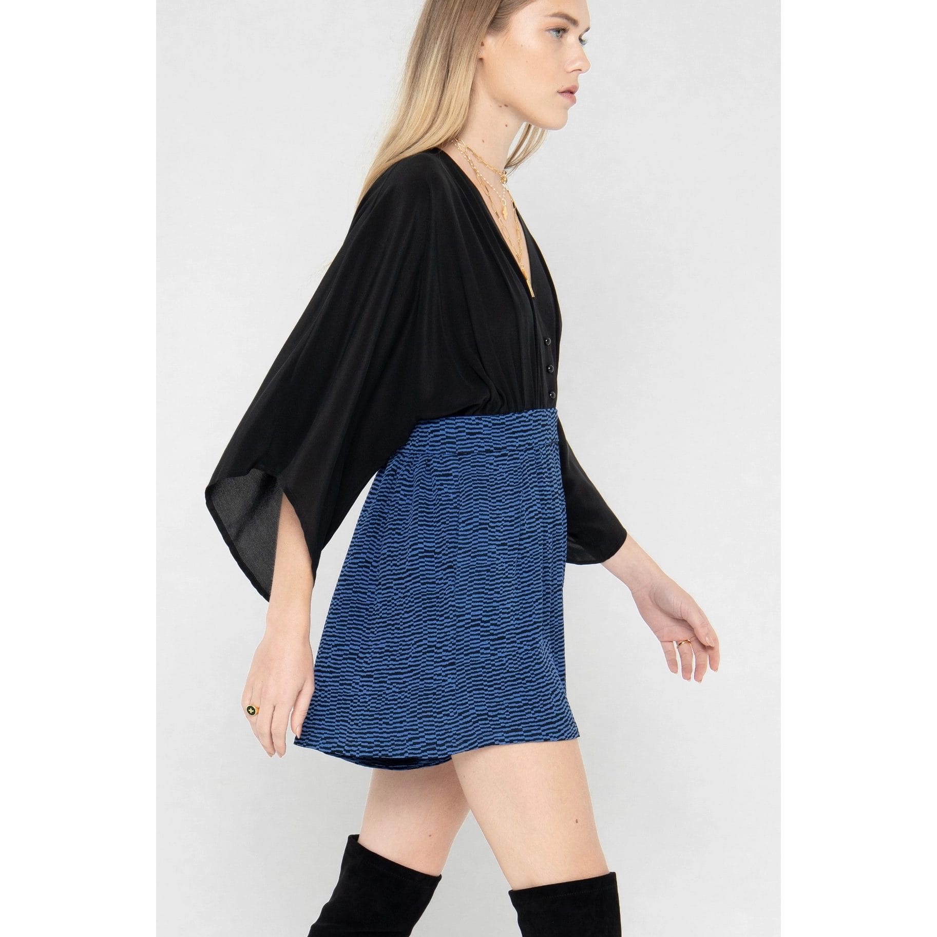 Black and Blue playsuit