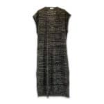 Rivoli-1 Black and gold summer dress
