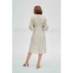 Turina-dress-1 White blue dress fitted to your shape