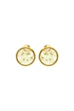 White flower earrings